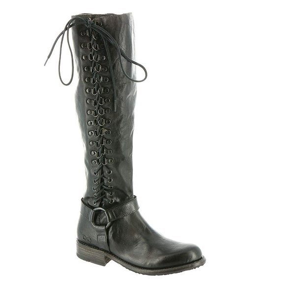 Bed Stu Shoes - Bed Stu Burnley Knee-high Corset Boots 8.5 Womens